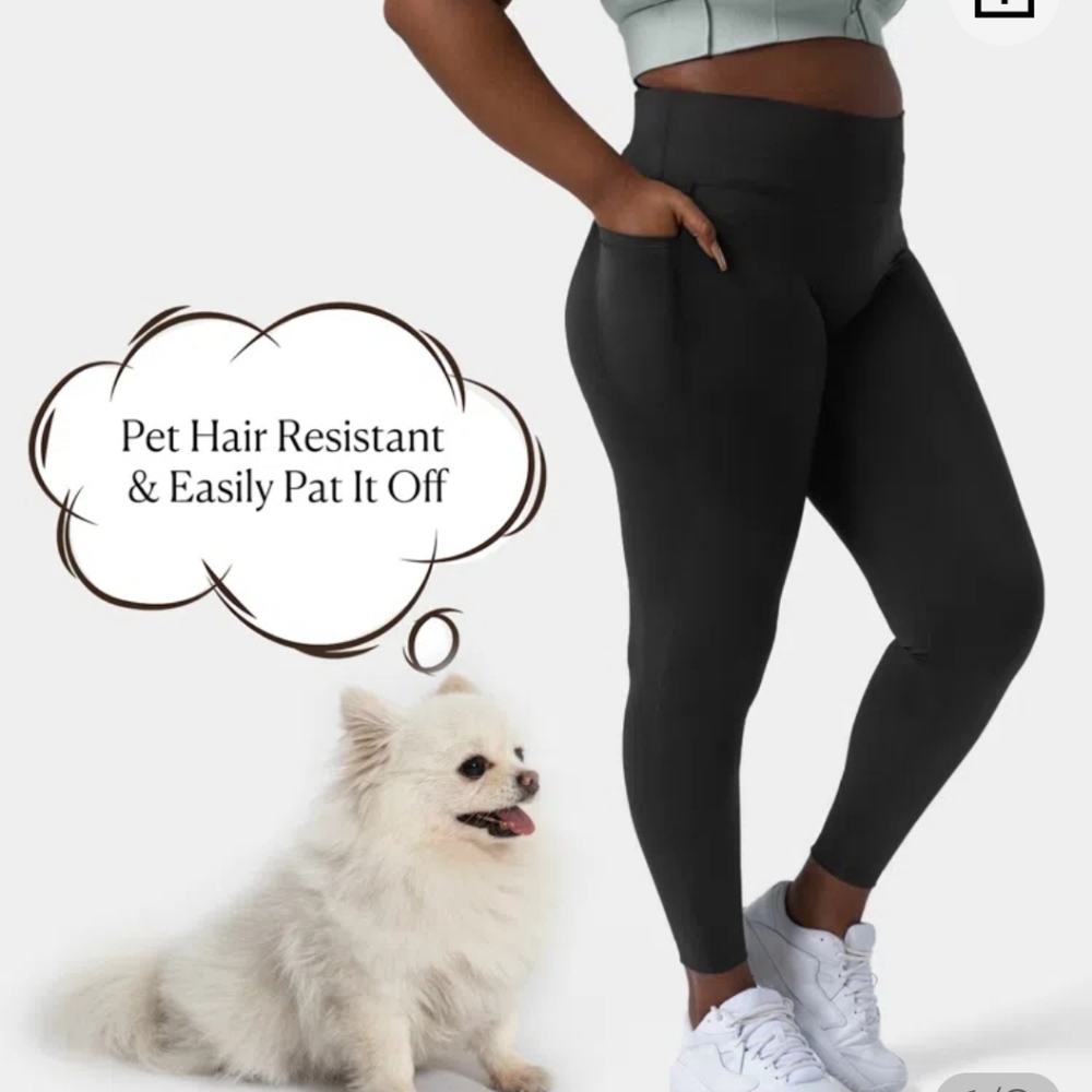 NWT halara pet hair resistant leggings